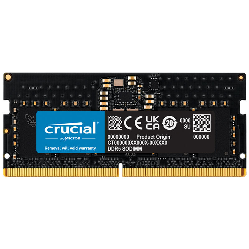 Crucial 8GB (1x8GB) CT8G52C42S5 5200MHz SODIMM CL42 DDR5 RAM