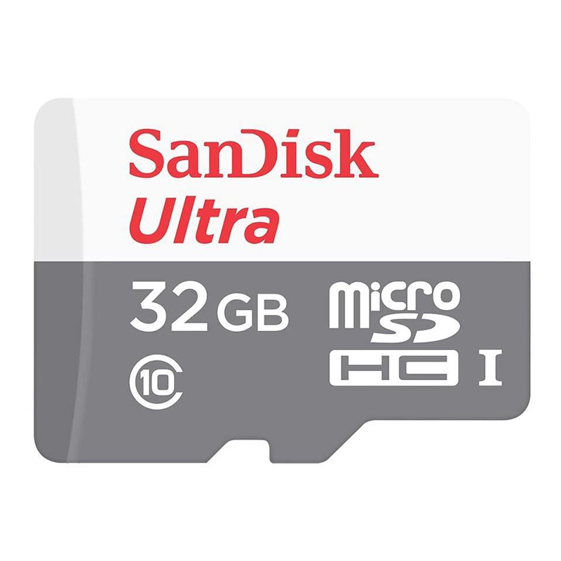 SanDisk 32GB Ultra Class 10 100MB/s MicroSDHC Card