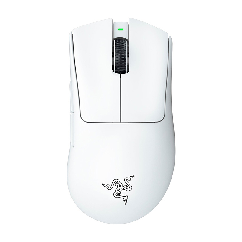 Razer DeathAdder V3 Pro Ergonomic Wireless Gaming Mouse - White (RZ01-04630200)