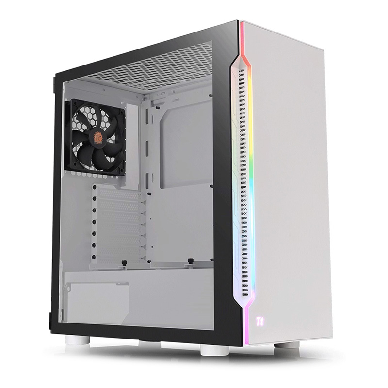 Thermaltake H200 Tempered Glass RGB Mid Tower ATX Case - Snow Edition (CA-1M3-00M6WN-00)