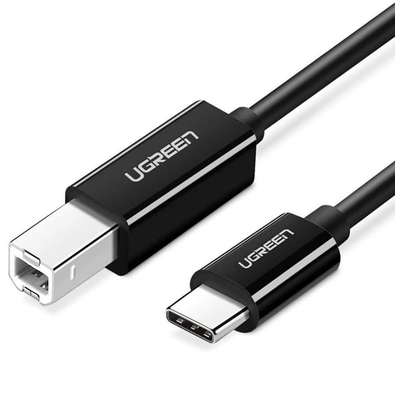 UGREEN 50446 USB Type-C to USB B Cable - 2M Black