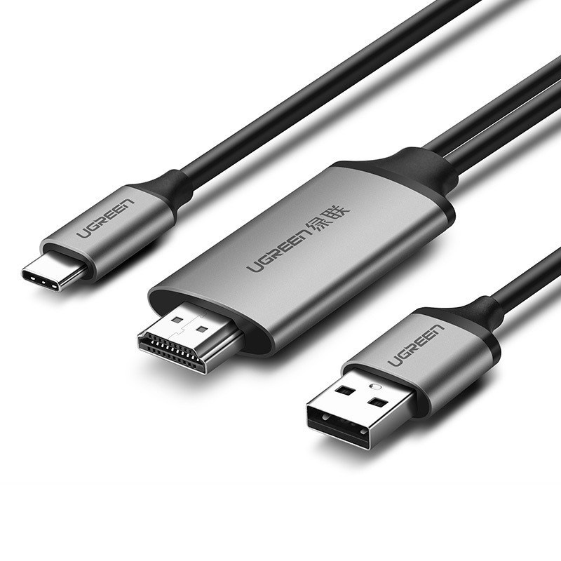 UGreen 1.5M USB Type C to HDMI Cable with USB Power - 50544