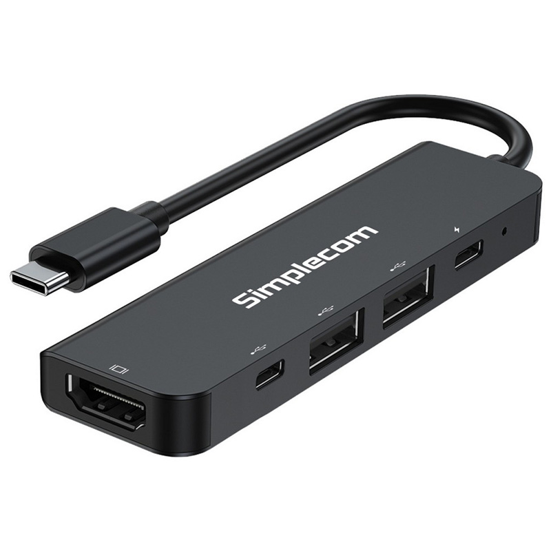 Simplecom CH550 5-in-1 USB-C Multiport Adapter USB Hub