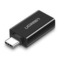USB-Cables-UGreen-USB-C-3-1-Male-to-USB-3-0-Type-A-Female-OTG-Adapter-Black-2