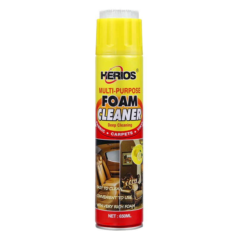 Herios HC001 650ml Multi-Purpose Foam Cleaner with Brush