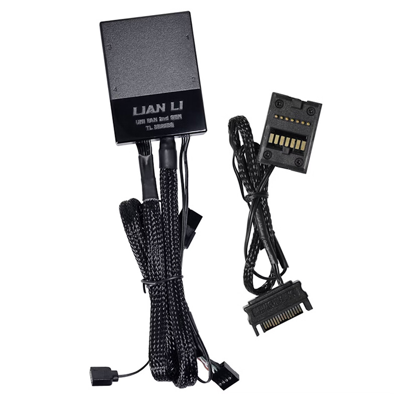 Lian Li 12TL-CONT3B L-Connect 3 Controller for TL/TL LCD Fans - Black