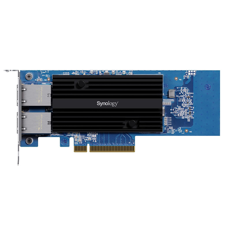 Synology E10G30-T2 10Gbe Dual Port RJ45 PCIe 3.0 x8 Card