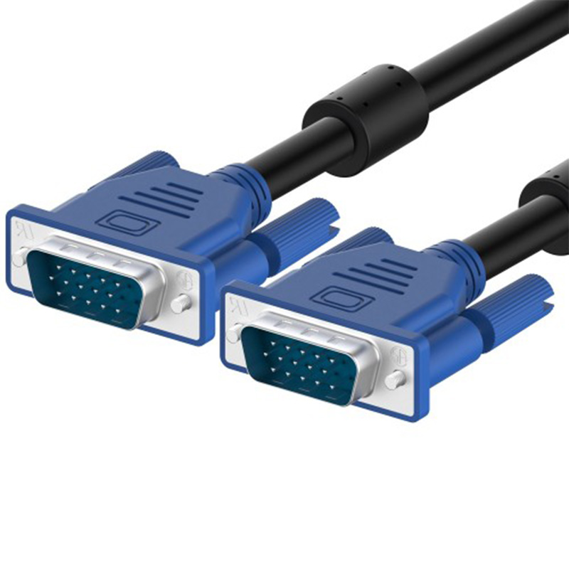Generic 15-Pin VGA Male to VGA Male Cable 1.8m