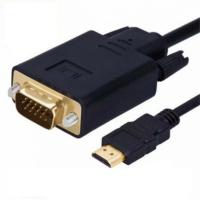 Generic HDMI(M) to VGA(M) Cable Black 1.5m