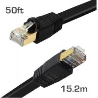 Network-Cables-Edimax-CAT8-40GbE-Shielded-Flat-Network-Cable-15m-Black-10