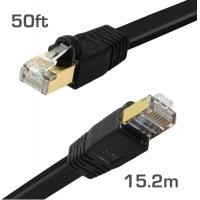 Network-Cables-Edimax-CAT8-40GbE-Shielded-Flat-Network-Cable-15m-Black-3