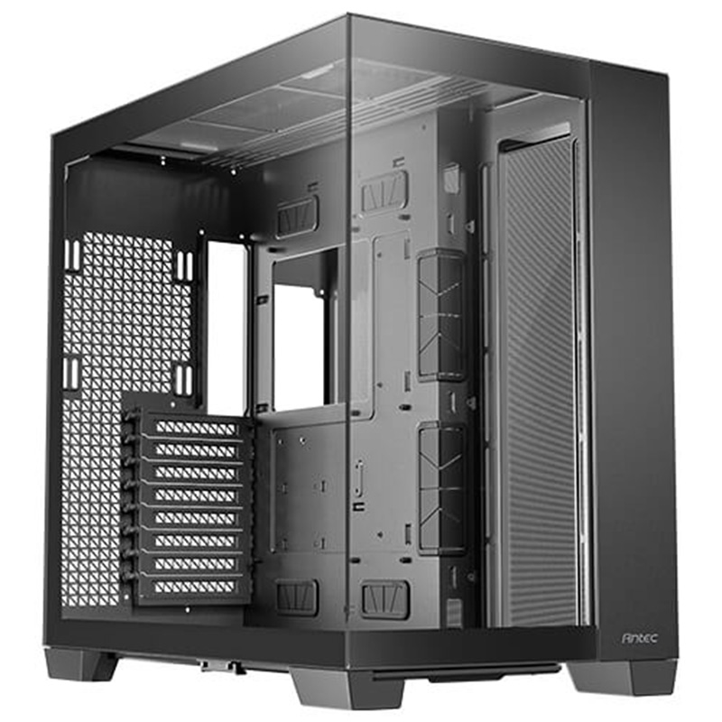 Antec C8 Seamless Edge Front and Side Full Tower E-ATX Case - Black