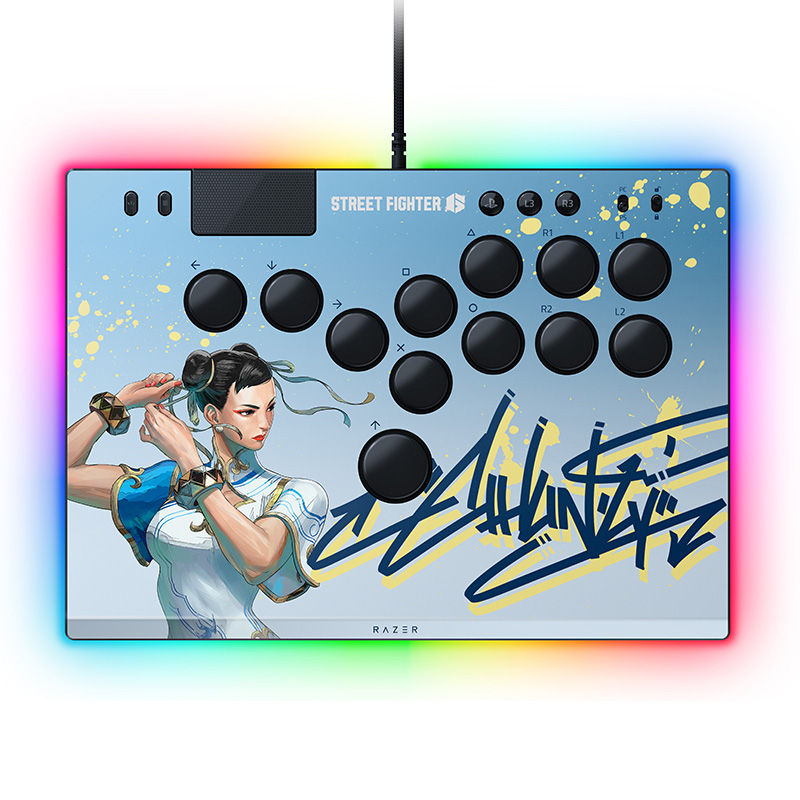 Razer Kitsune All-Button Optical Arcade Controller for PS5 and PC - SF6 Chun-Li (RZ06-05020200-R3A1)