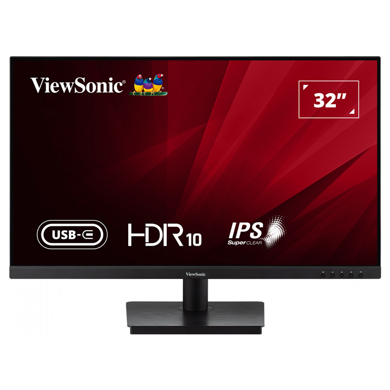ViewSonic 32in UHD with USB and Speakers Monitor (VA3209U-4K)