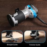 Laser-Engravers-Genmitsu-1-25-HP-65mm-Diameter-Palm-Trimmer-Router-Compact-Router-Wood-Tool-With-Fixed-Base-6-Variable-Speeds-10000-30000-R-MIN-with-1-4-Collet-P-16