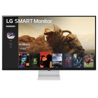 LG 43in 4K UHD IPS Smart Display USB-C with WebOS Monitor and Built-in Speakers (43SQ700S-W)