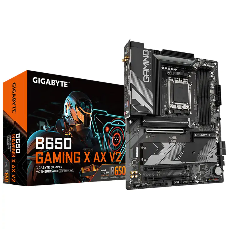 Gigabyte B650 GAMING X AX V2 AM5 ATX Motherboard (B650 GAMING X AX