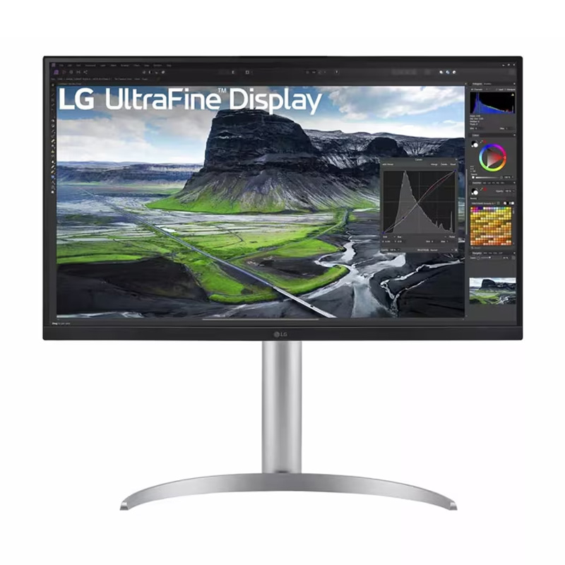 LG 27in UltraFine 27in UHD 4K Nano IPS VESA USB Type-C Monitor (27UQ85RV-W)