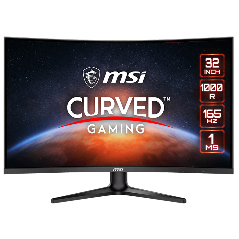MSI Optix 32in FHD 165Hz FreeSync Premium Curved Gaming Monitor (G321C)