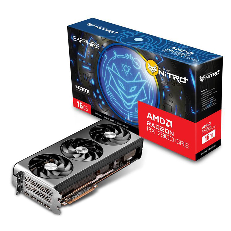 Sapphire Nitro+ Radeon RX 7900 GRE Gaming OC 16G Graphics Card (11325-02-20G)