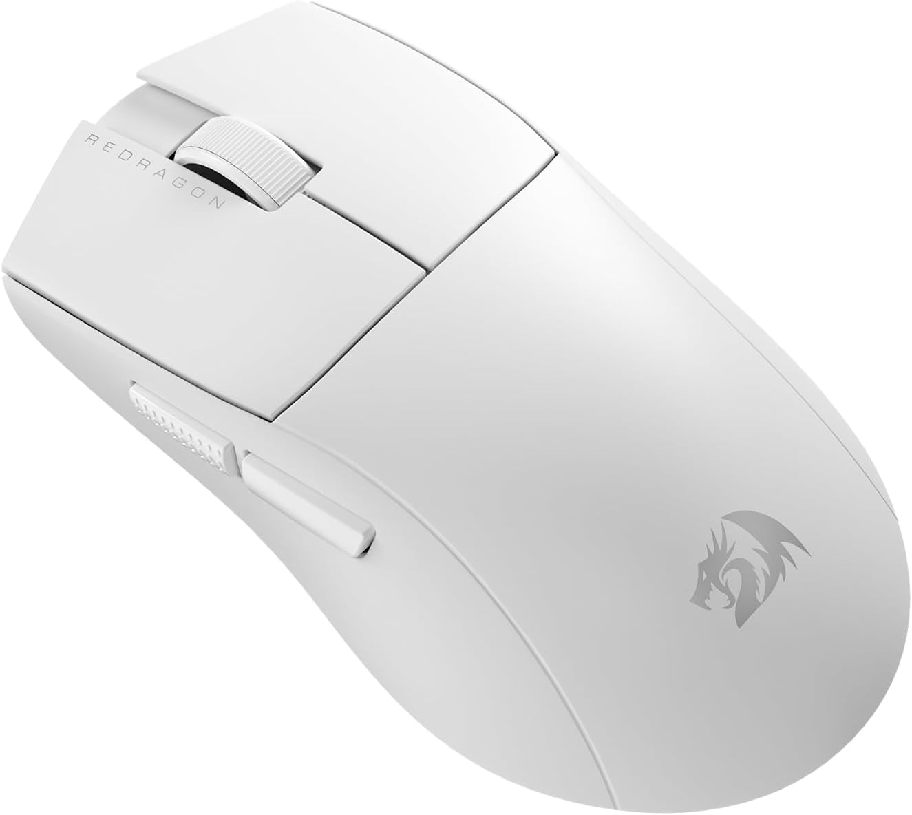 Redragon M916W Elite Gaming Mouse, 2.4GHz/Wired, White