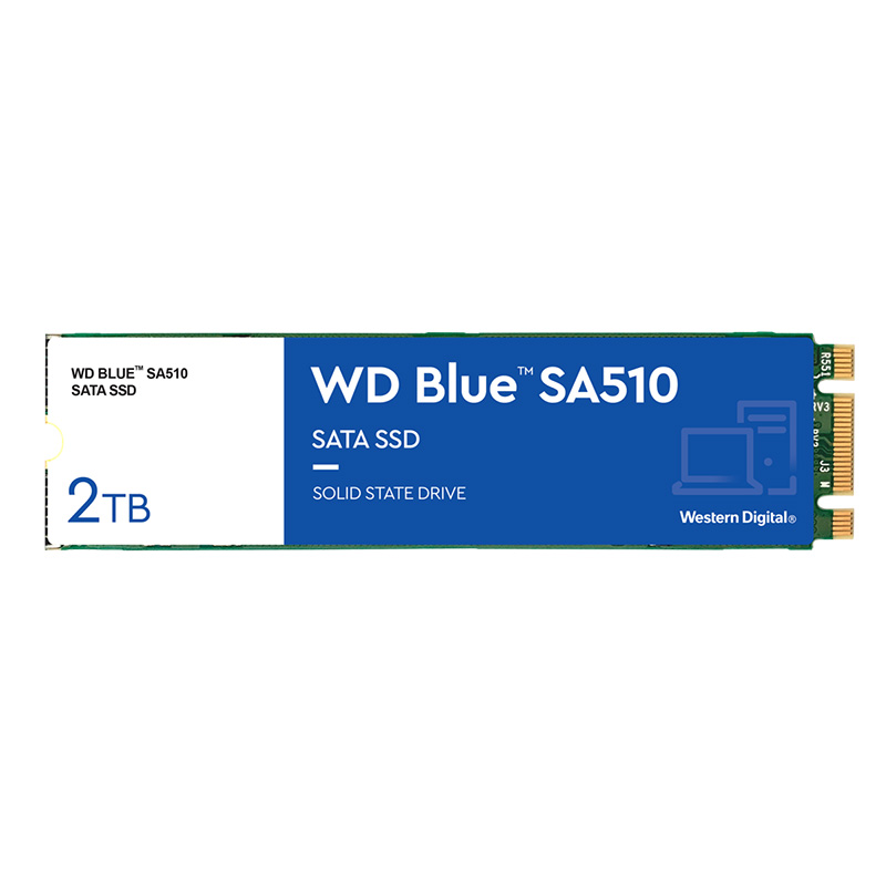 Western Digital 2TB Blue SA510 2280 SATA III SSD (WDS200T3B0B