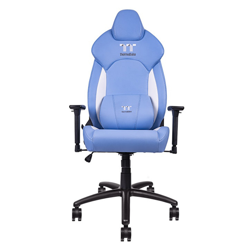 Thermaltake Gaming V Comfort Gaming Chair - Blue / White (GGC-VCO-LWLWDS-01)