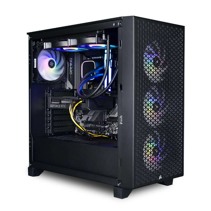 QuantumStrike G5 Core Intel i5 14400F GeForce RTX 4060 TI Gaming PC - 56206