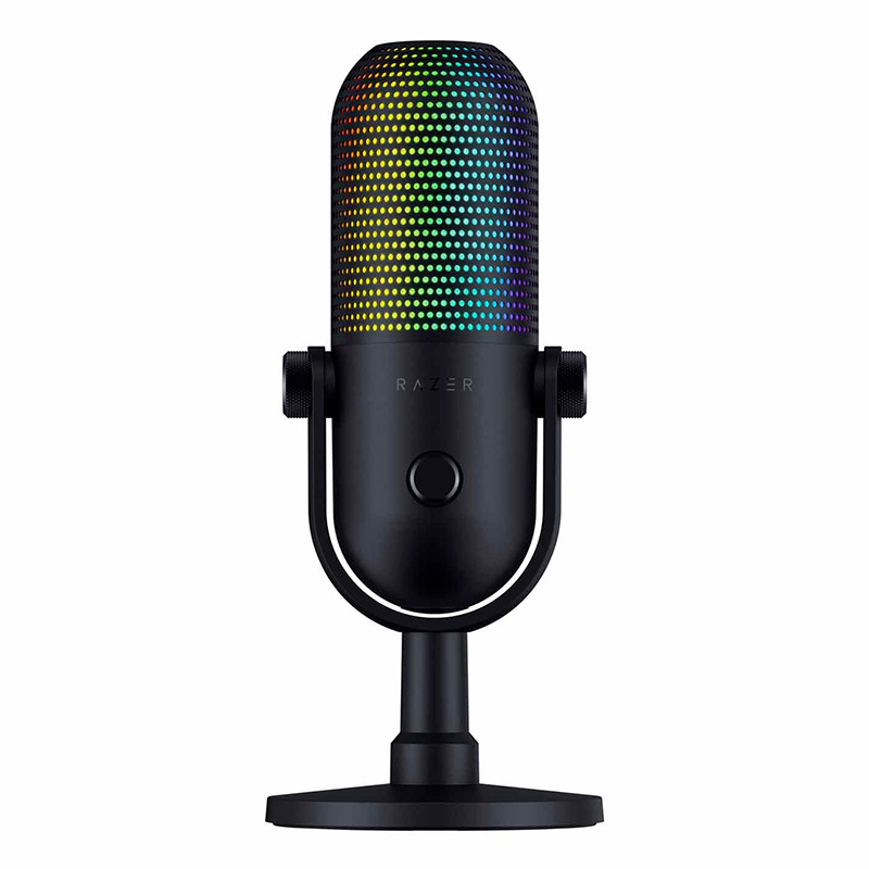 Razer Seiren V3 Chroma RGB USB Microphone with Tap-to-Mute - (RZ19-05060100-R3M1)