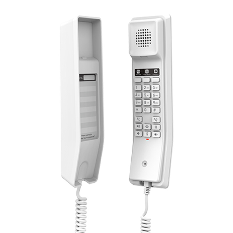 Grandstream Compact Hotel Phone with Built-in WiFi - White (GHP610W)