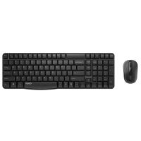 Rapoo X1800S 2.4GHz Wireless Optical Keyboard Mouse Combo - Black (KBRP-X1800S-BLACK)