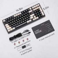 Keyboards-LTC-NB981-Nimbleback-96-98-Keys-Wired-Mechanical-Keyboard-White-Backlit-Red-Switch-2-Layer-Foam-Eclipse-Black-5