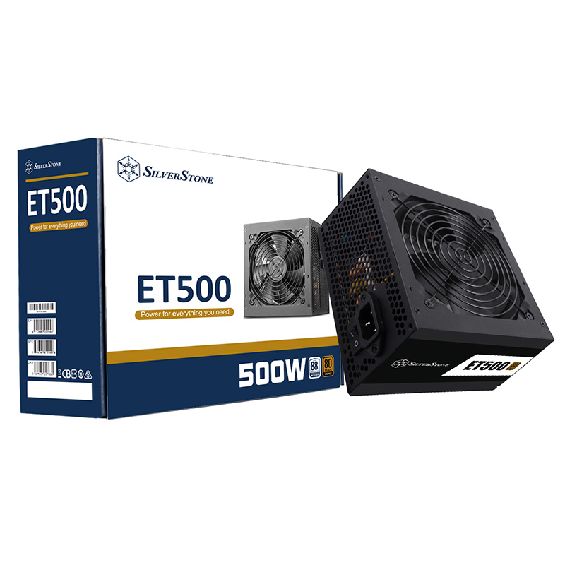 Silverstone 500W ET500 80+ Bronze Power Supply (SST-ET500)