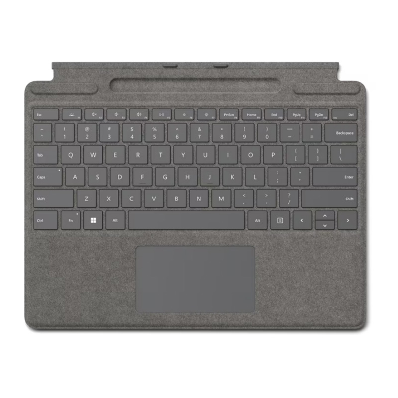 Microsoft Surface Pro 8/X Signature Keyboard (type cover) Platinum No Pen