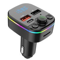 USB Car Charger Quick Charge Bluetooth 5.3 FM Transmitter USB Type C 20W Car Fast Charging