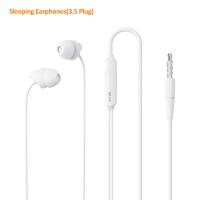 SEEDREAM Wired Sleeping Earphone Music EarphoneGaming 3.5mm Plug RM-619 White