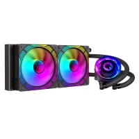 Water-Cooling-GameMax-IecChill-240V-black-Liquid-CPU-Cooler-240mm-Addressable-RGB-PWM-Pump-Fans-250W-TDP-AIO-Water-Cooler-13