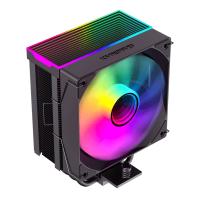 GameMax Sigma 550 Infinity BK Tower CPU air cooler Painted black Five thermal tubes ARGB lighting effects