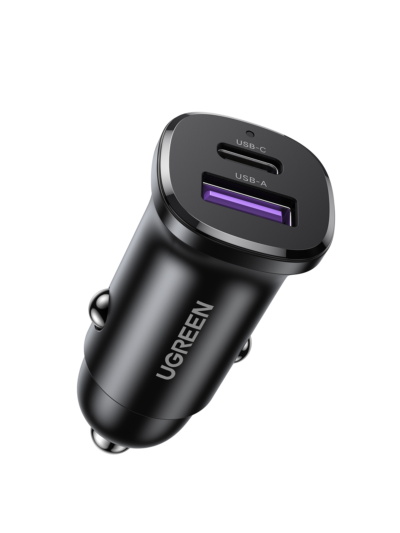 UGREEN 30W 2-Port Fast Car Charger