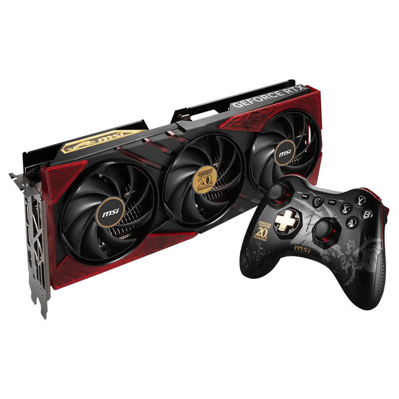 MSI GeForce RTX 4060 Ti 8G Gaming Slim Monster Hunter Edition Graphics Card (RTX 4060 Ti 8G x GC30 MONSTER HUNTER EDITION)