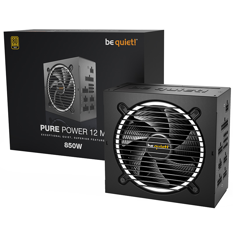 be quiet! Pure Power 12 M 850W 80+ Gold Power Supply (BN716)