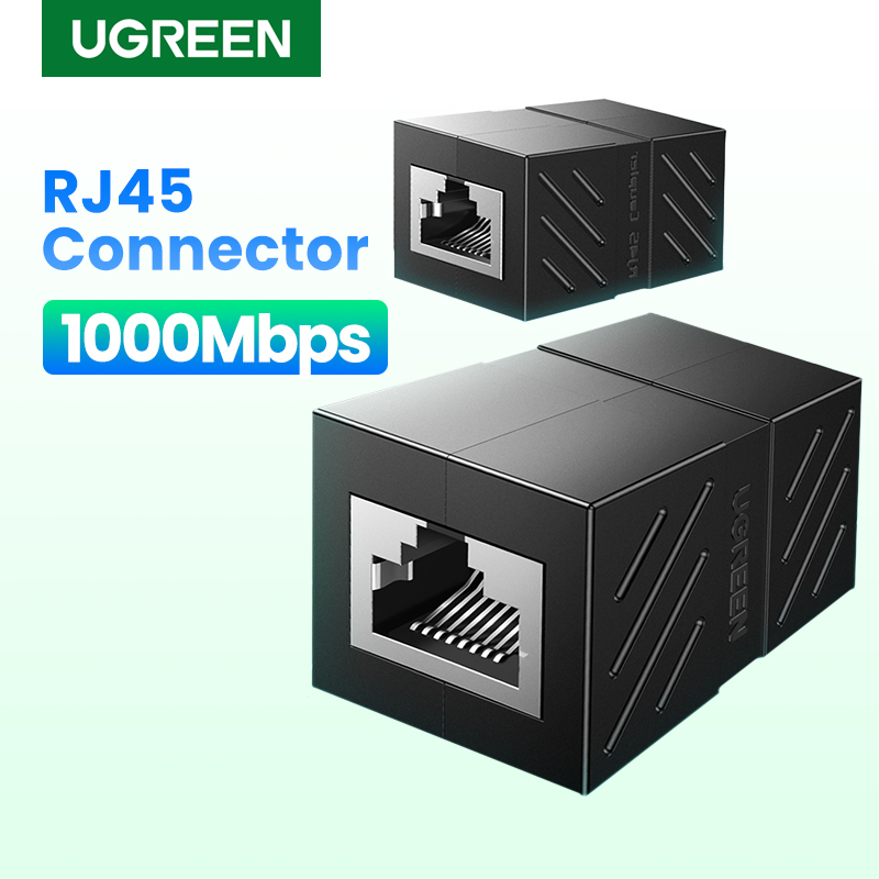 UGREEN RJ45 Network Keystone Jack Inline Coupler Female to Female