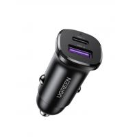 UGREEN 30W 2-Port Fast Car Charger