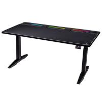 Thermaltake G700 RGB Electric Height Adjustable Gaming Desk - Black (GGD-G70-BKEIRX-22)