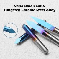 Laser-Engravers-Genmitsu-10-Pcs-1-8-Shank-CNC-Router-Bits-Set-Flat-V-bit-Triangular-V-bit-20-30-45-60-90-Degree-0-1mm-Tip-Nano-Blue-Coat-1