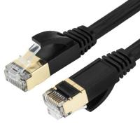 Idealink CAT 7 RJ45 Ethernet Round S/FTP Patch Cable 10m - Black (CB-CAT7-10M)