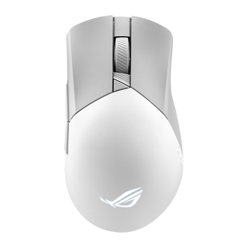 Asus ROG Gladius III Wireless Aimpoint Gaming Mouse - Moonlight White (ROG-GLADIUS-III-WHITE)