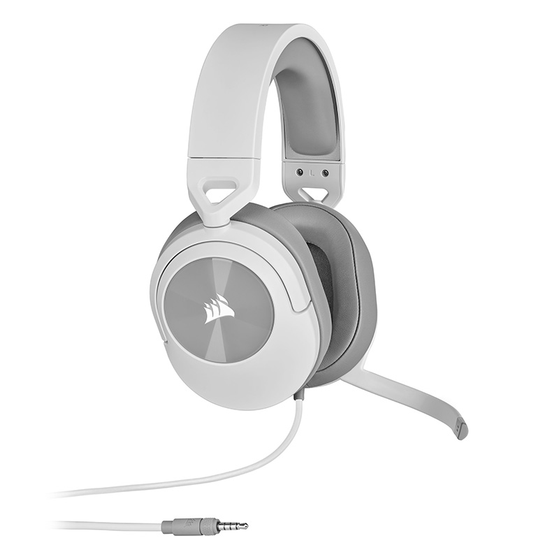 Corsair HS55 Surround Wired Gaming Headset - White (CA-9011266-AP)