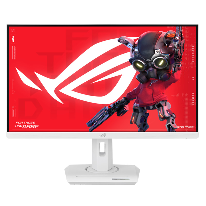 Asus ROG Strix 27in 4K Dual Mode Fast IPS 160Hz Adaptive-Sync Gaming Monitor - White (XG27UCG-W)