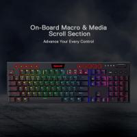 Keyboards-Redragon-K618-PRO-3-Mode-Wireless-RGB-Mechanical-Keyboard-BT-2-4Ghz-Wired-Low-Profile-Win-Mac-Gaming-Keyboard-Tactile-Blue-Switch-6